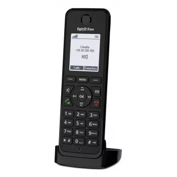 DECT telefón AVM FRITZ! Fon M3 International — bezdrôtová slúchadlo, identifikácia volajúceho, hlasitý odposluch, 1 slúchadlo, telefónny zoznam na 1000 záznamov
