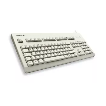 Mechanická Full-Size klávesnica CHERRY G80-3000 USB QWERTY UK English sivá, 105 klávesov, 1,75 m kábel