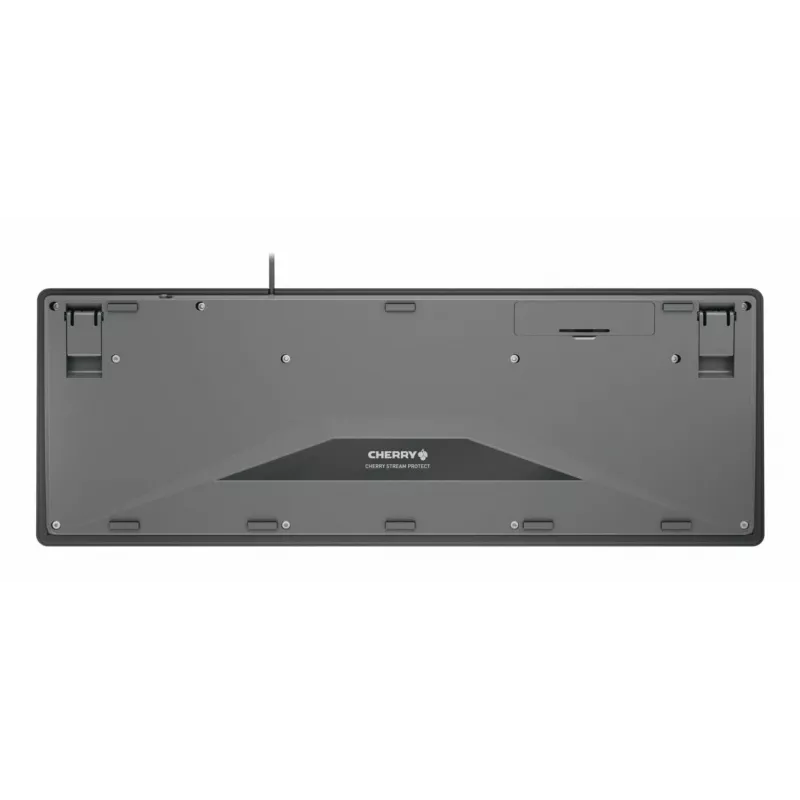 Contour Design STREAM PROTECT, Full-size (100%), káblová, USB, nožnicové spínače, QWERTY, čierna