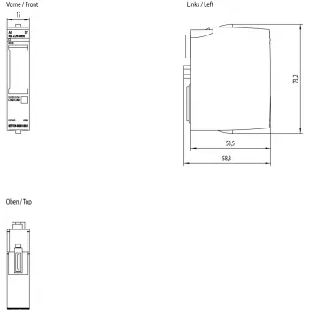 Siemens 6ES7134-6GD01-0BA1 digitálny/analógový I/O modul analógový