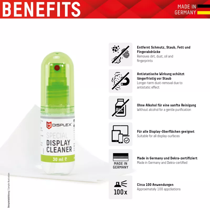 Čistiaci sprej na zariadenia Displex Special Display Cleaner