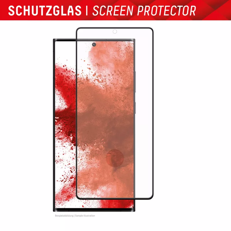 Displex ochrana displeja + puzdro pre Samsung Galaxy S23 Ultra, Eco montážny rámik, celoplošné pokrytie