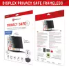 Displex PRIVACY SAFE odnímateľný 2-cestný filter súkromia pre laptop/notebook (bezrámikový/frameless) 14'' (16:9)