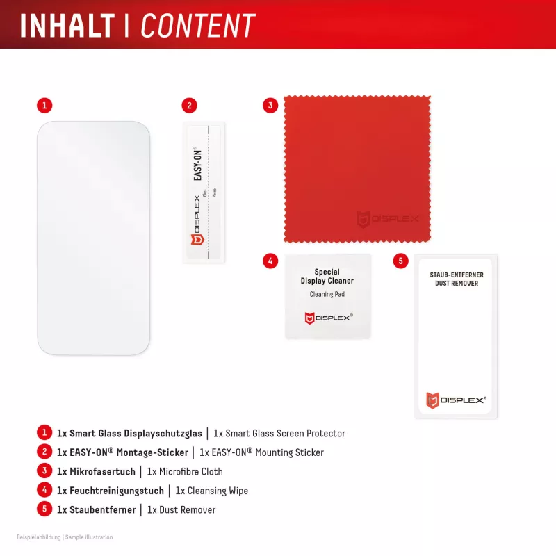 Displex Smart Glass (9H) pre Xiaomi Redmi 14C, montážna nálepka, nerozbitné