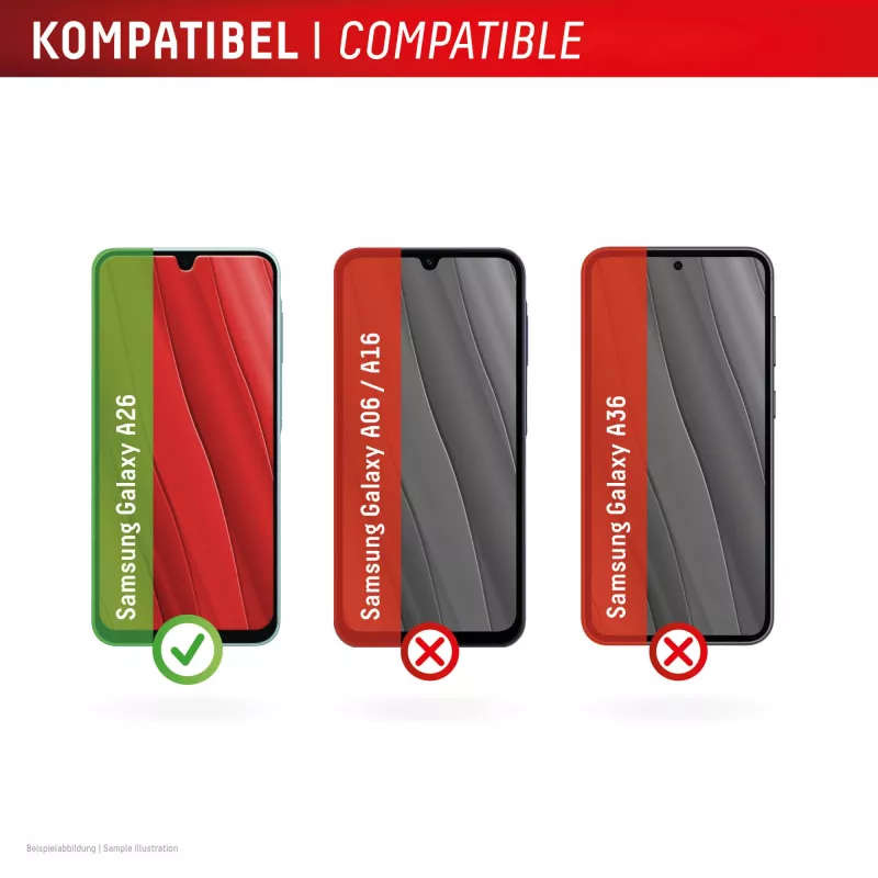 Displex ochrana displeja (10H) pre Samsung Galaxy A26, Eco montážny rámik, odolná proti škrabancom