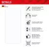 Displex Smart Glass (9H) pre Xiaomi Redmi Note 14, montážna nálepka, nerozbitné