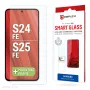 Displex Smart Glass (9H) pre Samsung Galaxy S25 FE/S24 FE, montážna nálepka, nerozbitné