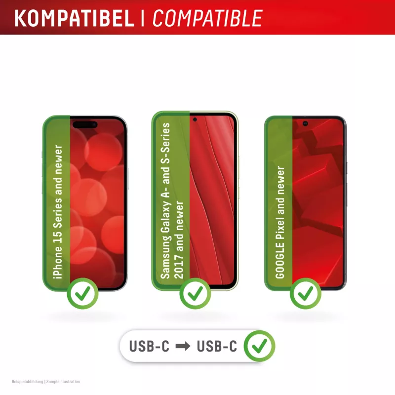 Displex Phone-to-Phone núdzová nabíjačka, USB-C na USB-C, mini konektor + flex kábel, kompaktná sada 2 ks