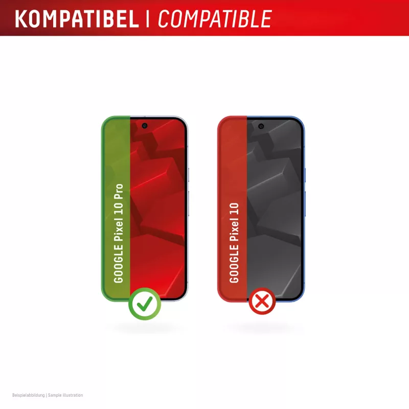 Displex ochranné sklo displeja + puzdro pre Google Pixel 10 Pro, Eco montážny rámik, odolná proti škrabancom