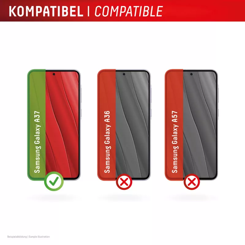 Displex ochranná fólia na displej + puzdro pre Samsung A37, odolná proti poškriabaniu