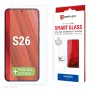 Displex Smart Glass (9H) pre Samsung S26, nerozbitné, Samsung, Galaxy S26, suchá aplikácia, odolné proti zlomeniu, odpudzuje nečistoty, odolné proti poškriabaniu, transparentné, 1 kus