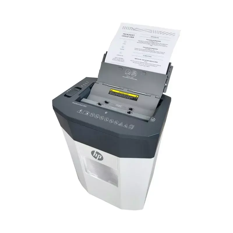 HP OneShred Auto 80CC skartovačka krížový rez 68 dB 22 cm biela