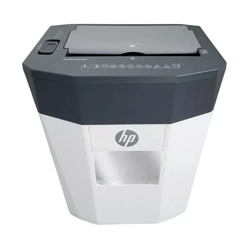 HP OneShred Auto 80CC skartovačka krížový rez 68 dB 22 cm biela