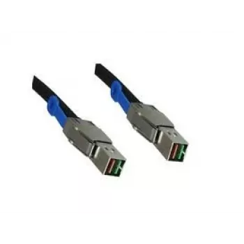Microconnect SFF8644/SFF8644-200 Serial-Attached-SCSI-(SAS) kábel 2 m čierny
