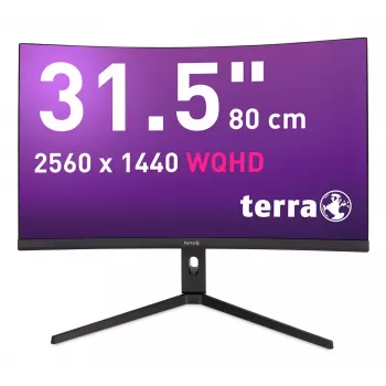 TERRA 3285W počítačový monitor 80 cm (31,5 palcov) 2560 x 1440 pixelov Wide Quad HD LCD čierny