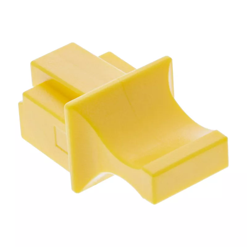 InLine krytka proti prachu pre RJ45 konektor samica, žltá, 10 ks