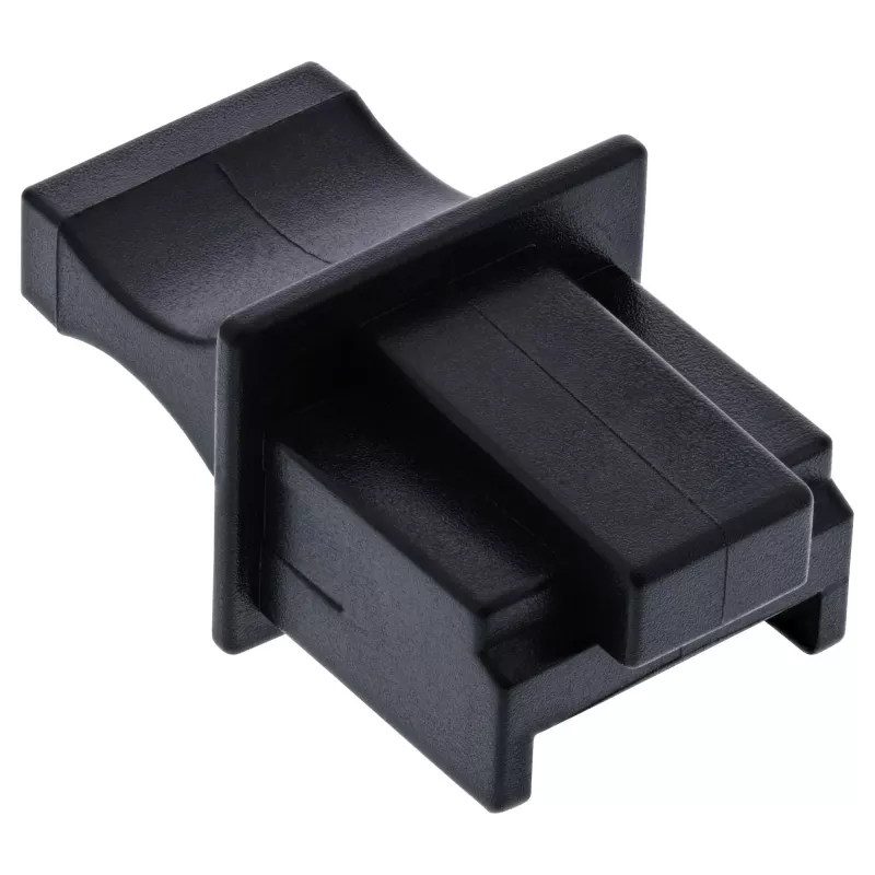 InLine krytka proti prachu pre RJ45 konektor samica 59942C čierna 10 ks