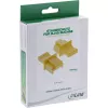 InLine krytka proti prachu pre RJ45 konektor samica, žltá, 100 ks