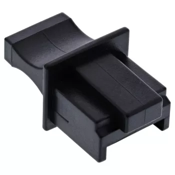 InLine krytka proti prachu pre RJ45 konektor samica čierna 100 ks 59942E
