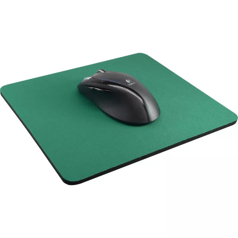 InLine podložka pod myš 250x220x6 mm zelená protišmykový textilný povrch