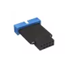 InLine adaptér USB 2.0 na 3.0 interný USB 2.0 základná doska na USB 3.0 pin header