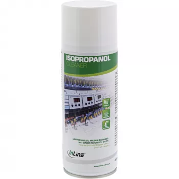 InLine Izopropanol, univerzálny jemný čistič s čistotou > 99,9 %, 400 ml