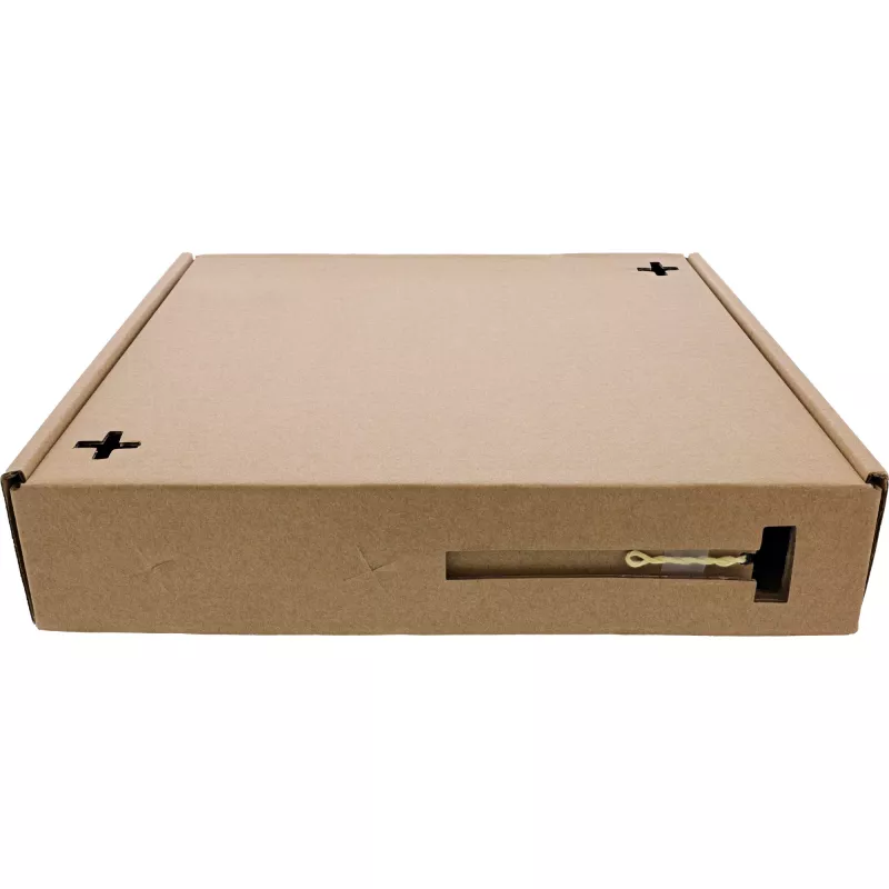 InLine FTTH zásuvka predkonfigurovaná 4x LC/APC 9/125µm 10 m