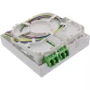InLine FTTH zásuvka predkonfigurovaná 4x LC/APC 9/125µm 15 m