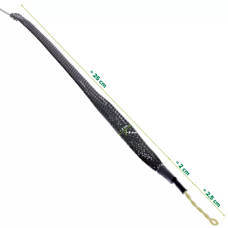 InLine FTTH zásuvka predkonfigurovaná 4x LC/APC 9/125µm 15 m