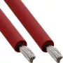 InLine 94600R solárny inštalačný kábel H1Z2Z2-K, 6 mm2, 100 m, červený
