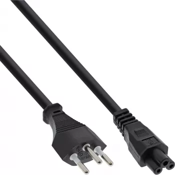 InLine B-16656C B-Pack 35 ks napájací kábel pre notebook, Swiss Plug na C5, 2 m