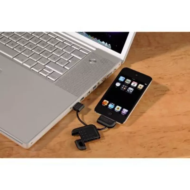 Hama 00109232 kábel na mobil čierny USB A Apple 30-kolík