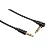 Hama 3,5 mm, 0,75 m audio kábel 3,5 mm čierna