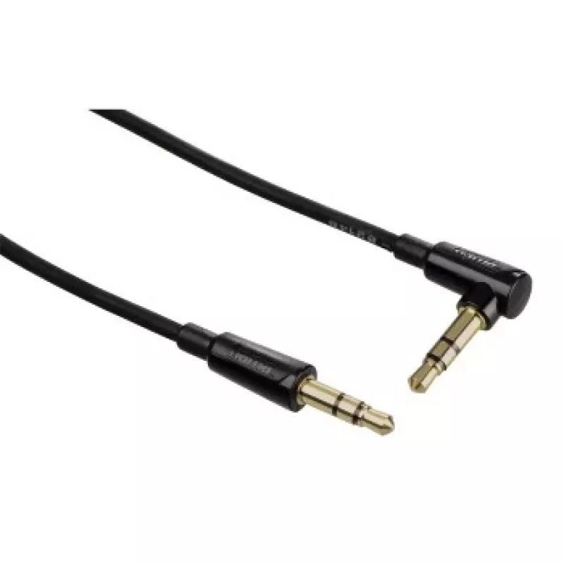 Hama 3,5 mm, 0,75 m audio kábel 3,5 mm čierna