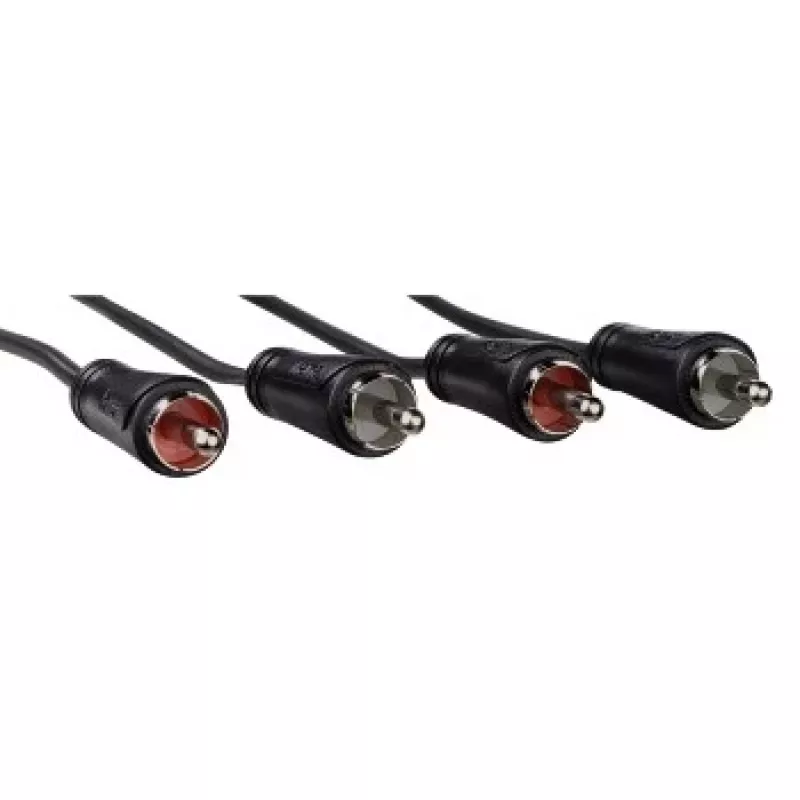 Hama cinch stereo audio kábel 1,5 m 2 x cinch čierny