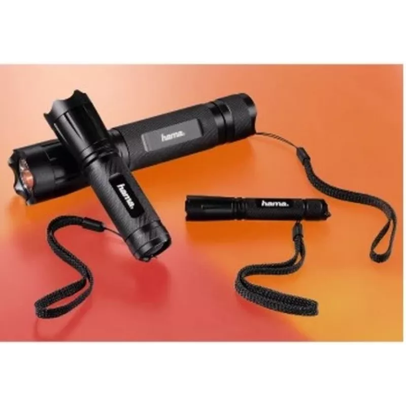 Čelová lampa Hama Classic čierna LED IP54 1W Micro AAA
