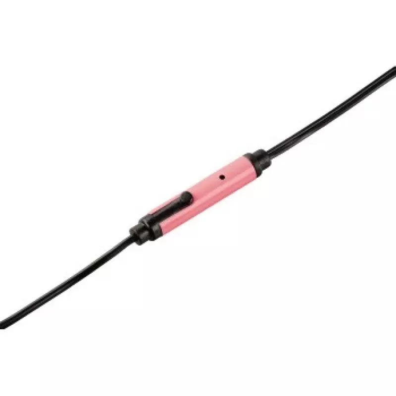 Hama Shiny headset káblový In-Ear hovory/hudba ružová