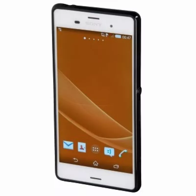 Hama Crystal Puzdro na telefón kryt čierny