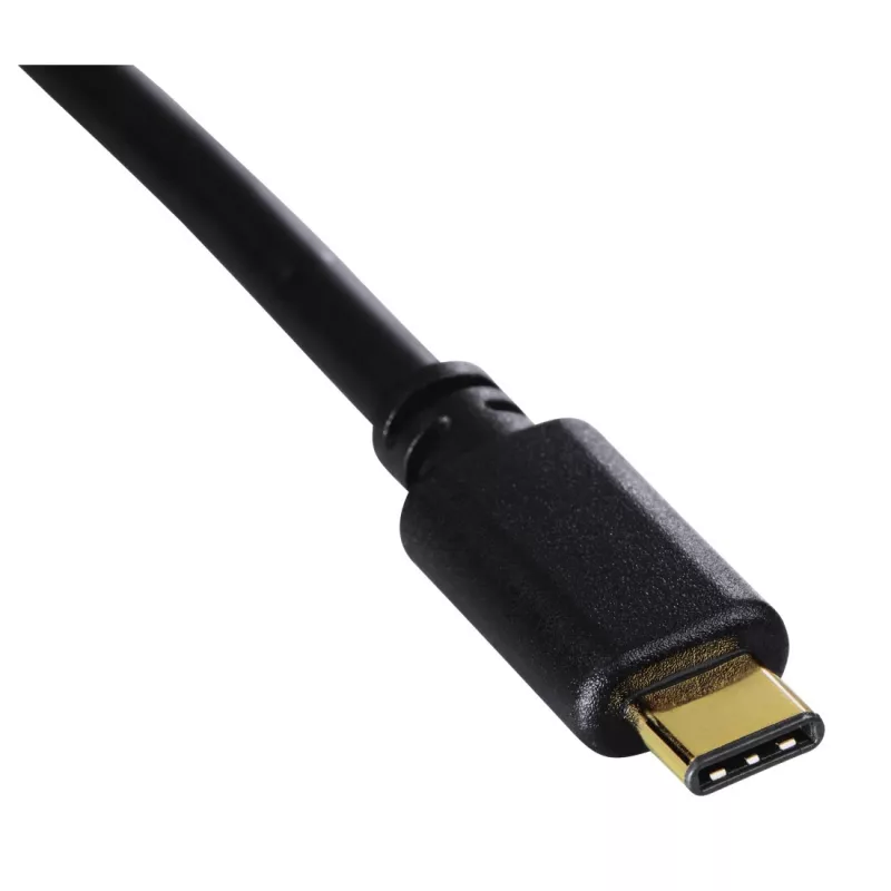 Hama USB-C/USB A, 1,8 m USB kábel USB 3.2 Gen 2 (3.1 Gen 2) USB C čierny