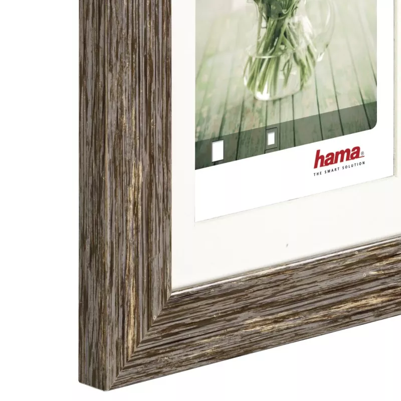 Hama Chalet Rám na jednu fotografiu hnedý, sivý