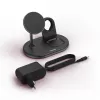 Hama MagCharge Multi headset, smartfón, hodinky čierny AC bezdrôtové nabíjanie rýchle nabíjanie interiérové