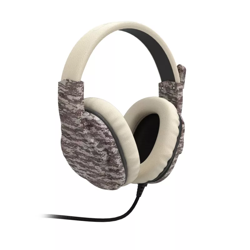Hama SoundZ 333 headset káblový cez hlavu gaming USB Type-A béžový, hnedý