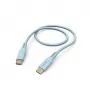 Hama Flexibles USB kábel USB 2.0 1,5 m USB C modrý