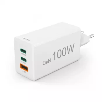 Hama 00125140 Nabíjačka pre mobilné zariadenia univerzálna biela AC rýchle nabíjanie interiér