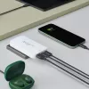 Hama 00125144 Mobilná nabíjačka headset, laptop, powerbank, smartfón, tablet biela AC rýchle nabíjanie interiér