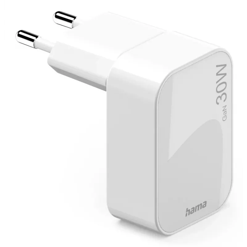 Hama 00201954 Nabíjačka pre mobilné zariadenia smartfón, tablet biela AC rýchle nabíjanie interiér