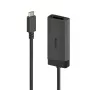 Hama 00202034 Video kábel adaptér 0,15 m USB Type-C HDMI + DisplayPort čierny