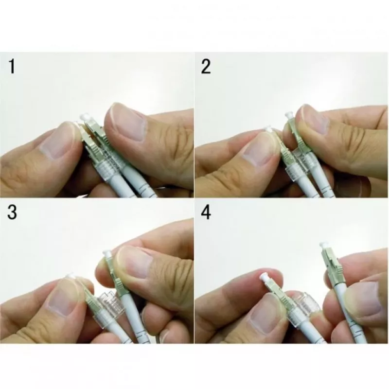EFB Elektronik ECOFIBER LC duplexová spona - duplexová spona pre optické spojenie