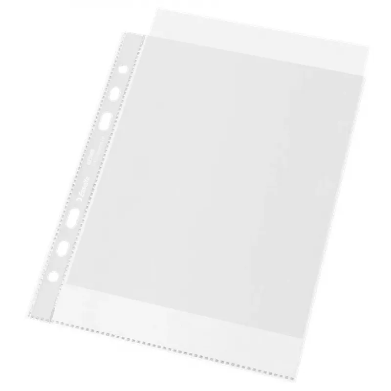 Esselte Recycle Pocket A5, 150 x 210 mm (A5), transparentná, polypropylén (PP), na šírku/na výšku, horná, 0,07 mm