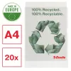 Esselte Recycle Folder A4, projektová obálka, A4, polypropylén (PP), transparentná, na výšku, 220 mm
